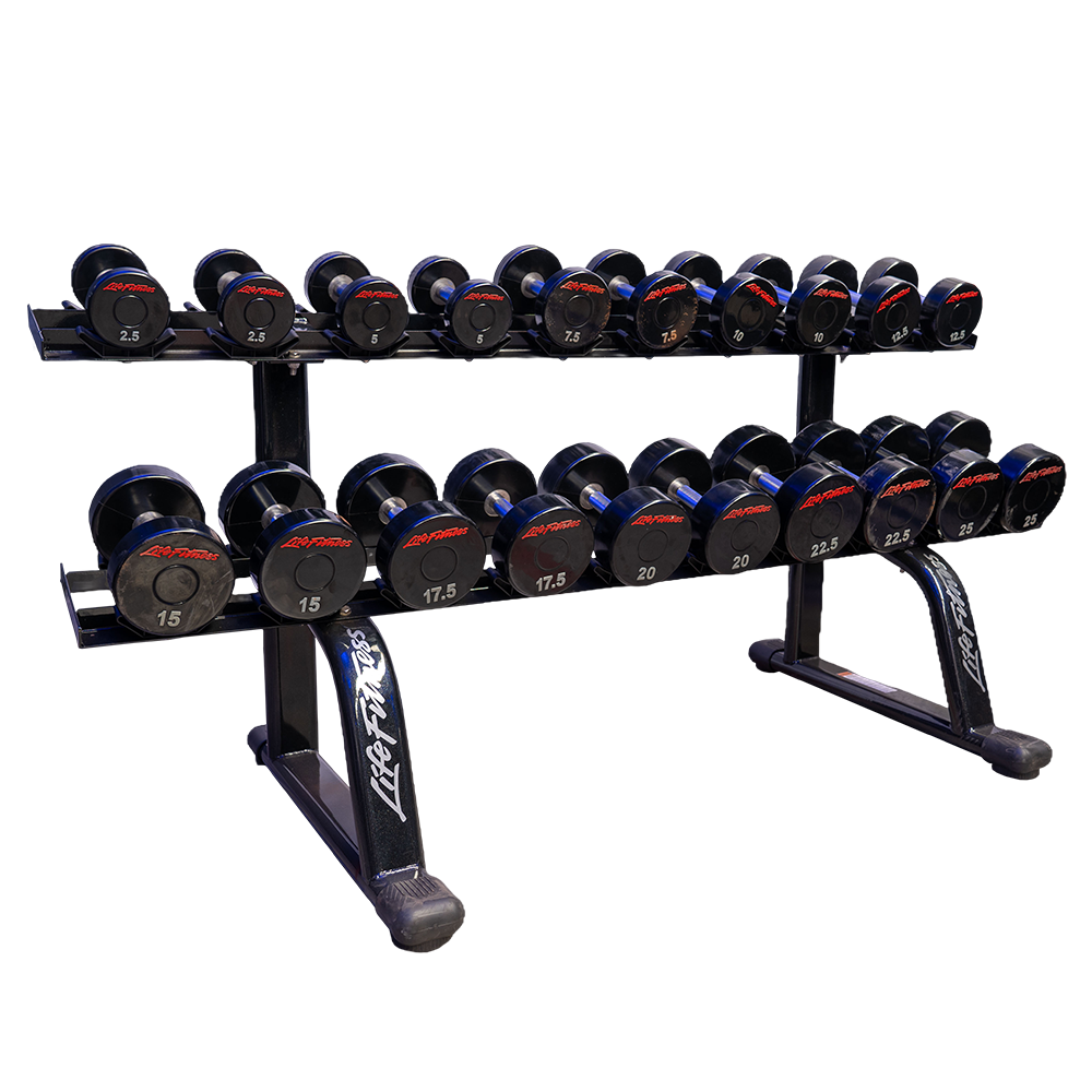 SET DE MANCUERNAS DE 27.5 KG A 50 KG LF (NO INCLUYE RACK)