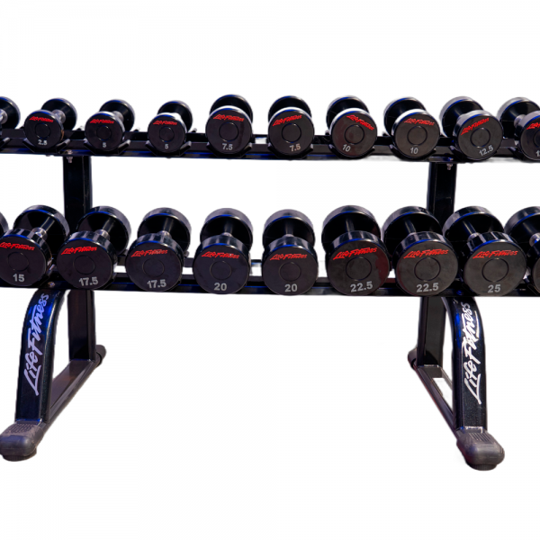 SET DE MANCUERNAS DE 27.5 KG A 50 KG LF (NO INCLUYE RACK) — foto 2