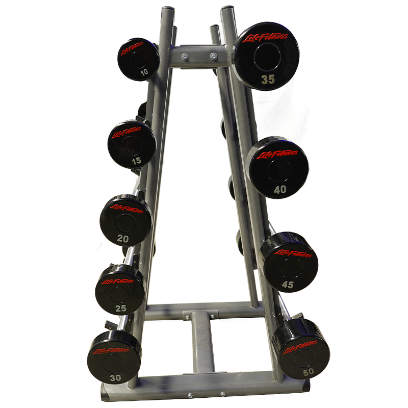 SET DE BARRAS RECTAS DE 10 kg A 50 kg LF (NO INCLIYE RACK) — foto 2
